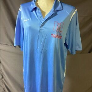 Nike Light Blue Tennis Polo